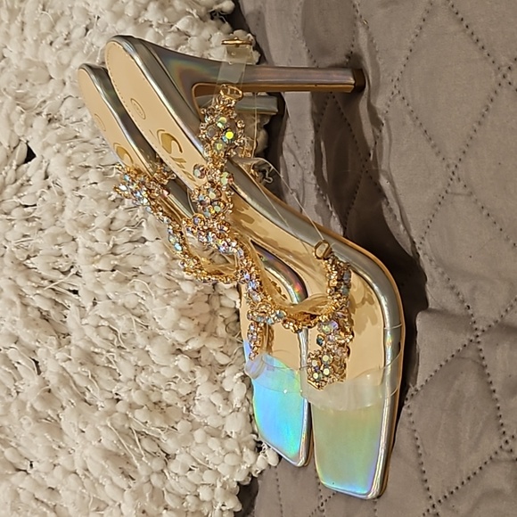 Sheln Rhinestone Heels - Picture 12 of 16